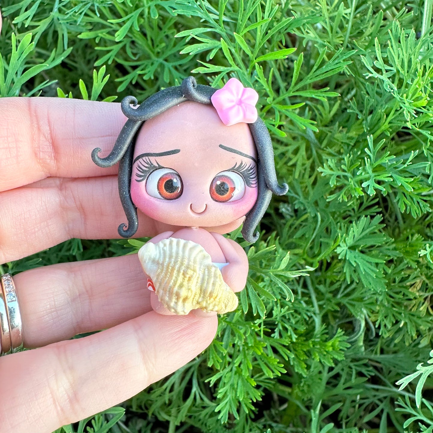 Custom Princess Clay Bow