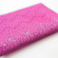 Hot Pink Glitter Lace