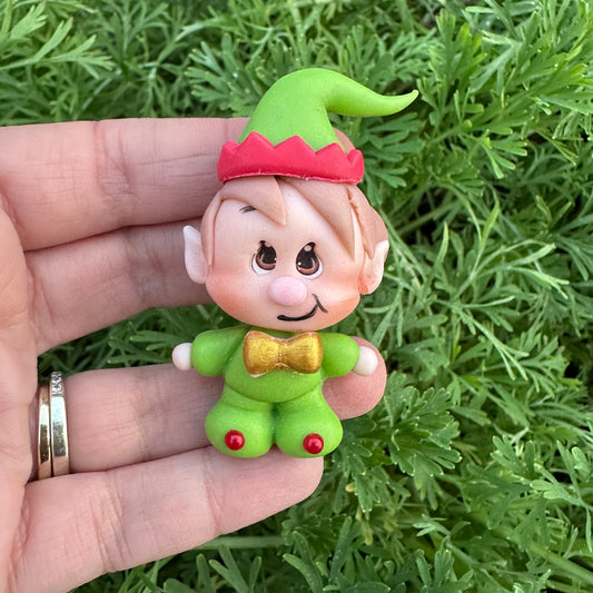 Custom Christmas Clay Bow