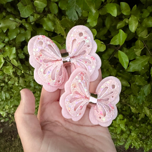 Apricot Flutterfly Bow