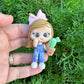 Custom Cactus Girl Clay Bow