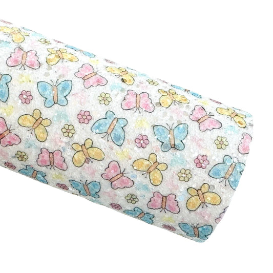 Butterflies Chunky Glitter