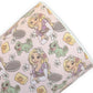 Long Hair Princess Printed Faux Leather