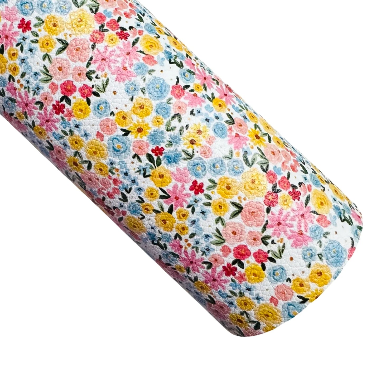 Ditsy Spring Floral Leatherette