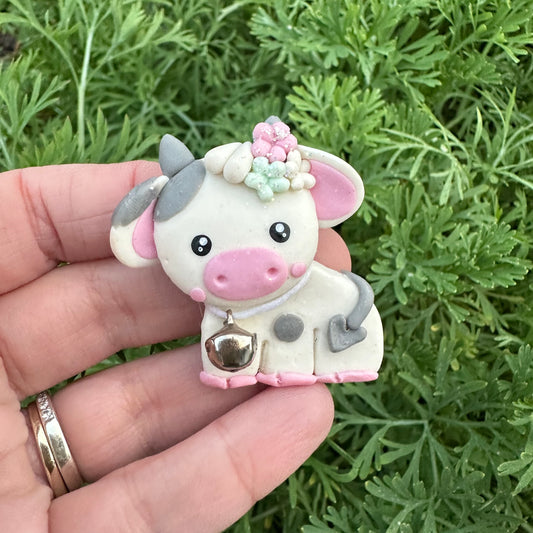 Custom Cow Clay Bow