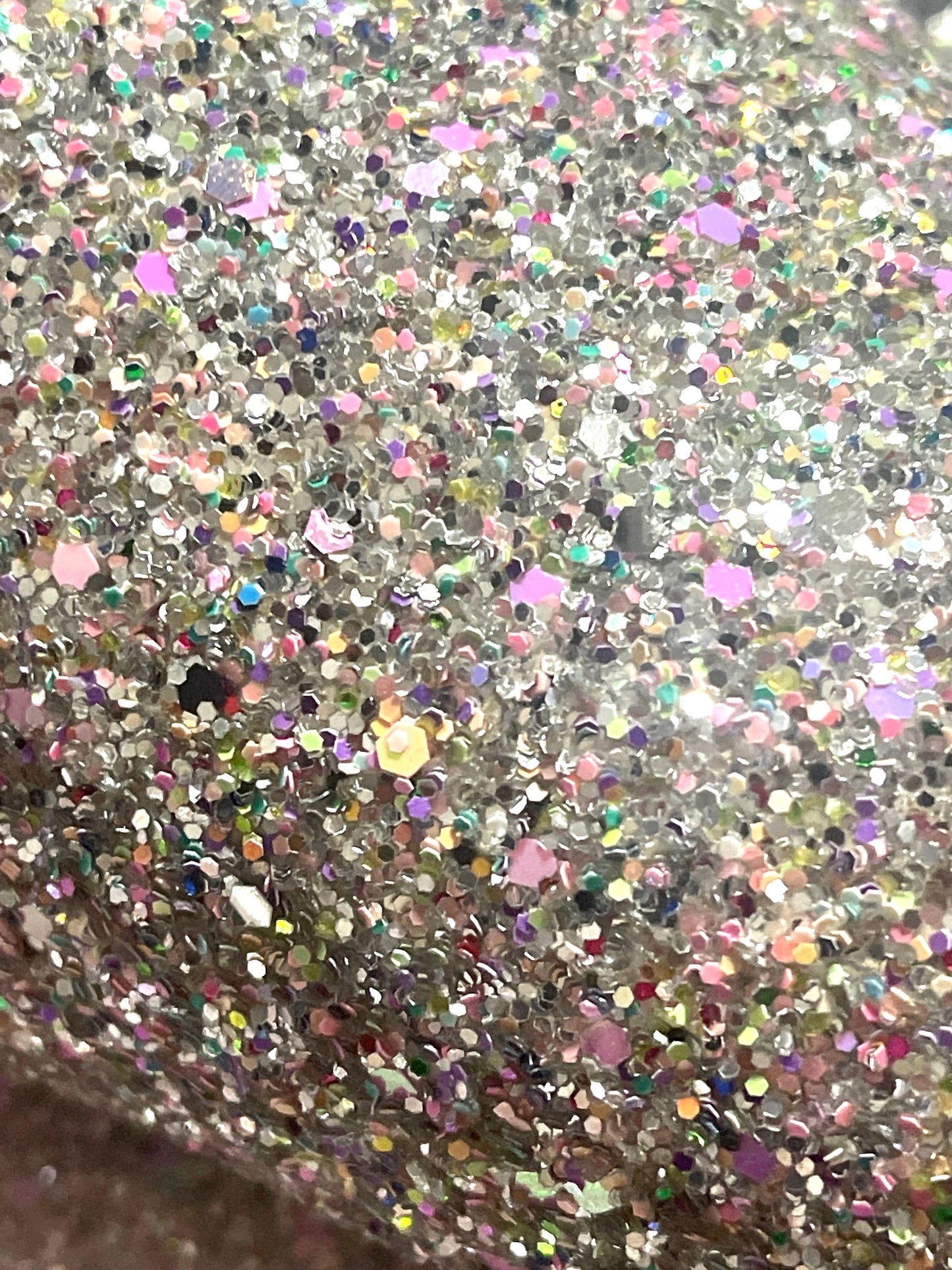 Silver Candy Bomb Chunky Glitter