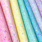 Rainbow Sprinkles Glitter Set (12 bows)