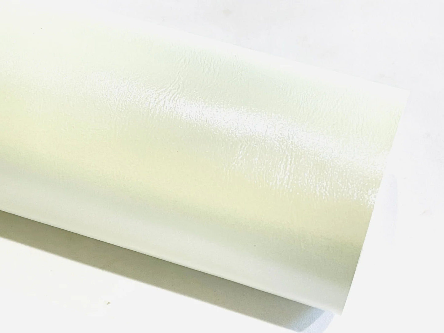 Honeydew Pearl Smooth Faux Leatherette
