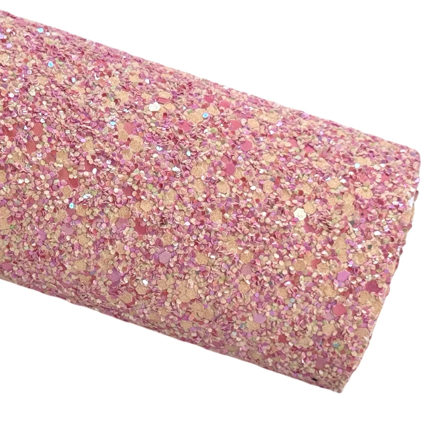 Peachy Pink Princess Chunky Glitter