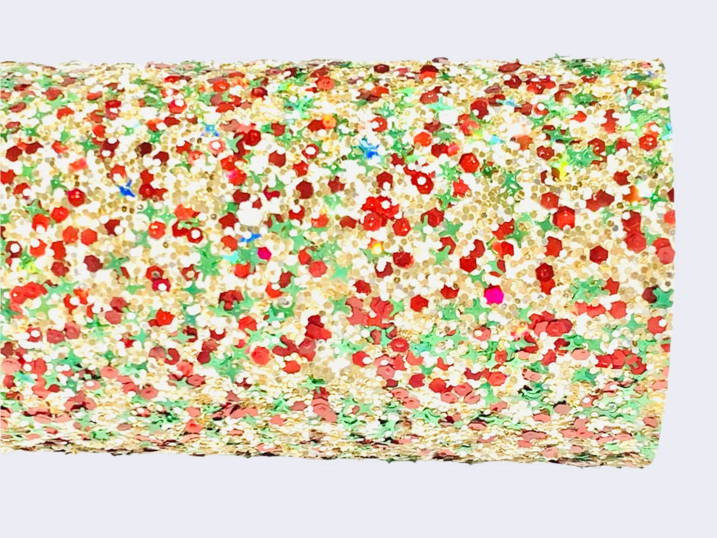 Jingle Bells Gold Chunky Glitter