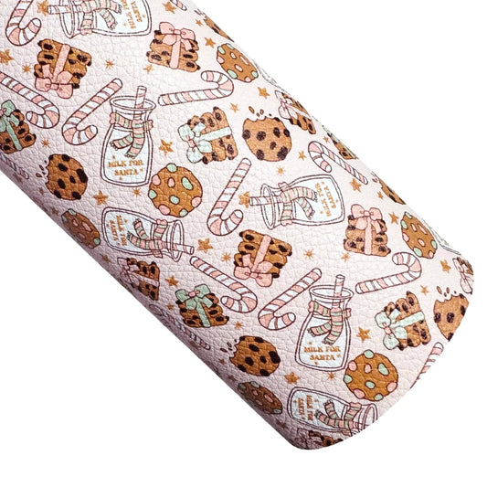 Milk, Cookies, Candy Leatherette