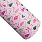 Pink Trees & Ribbons Leatherette