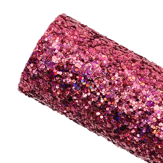 Rose Pink Surprise Chunky Glitter