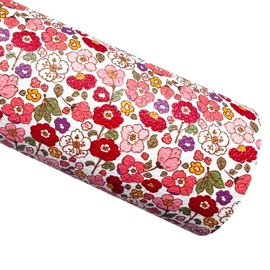 Summer Floral Muse Bloom Leatherette
