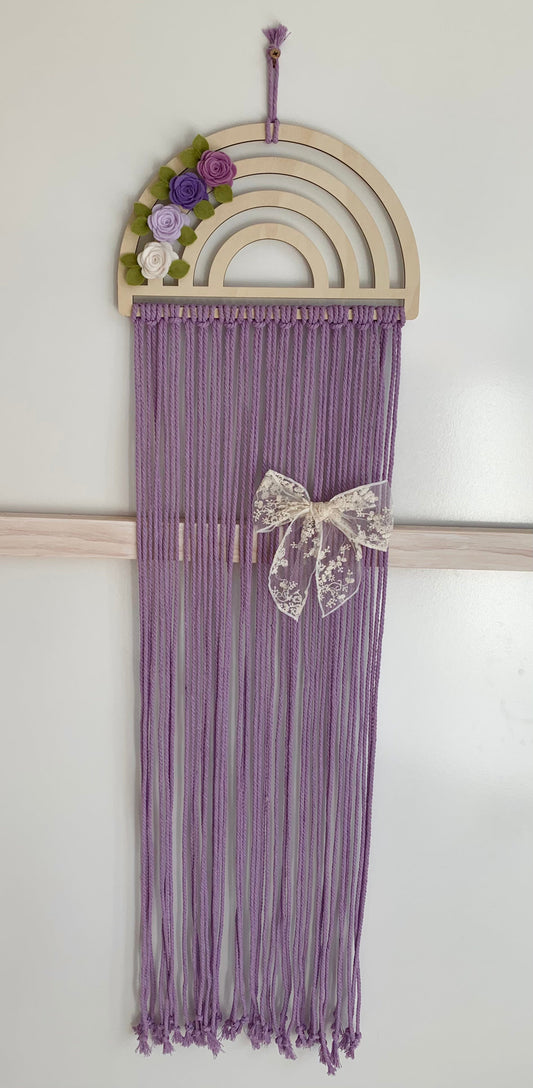 Rainbow Bloom/ Bow Hanger