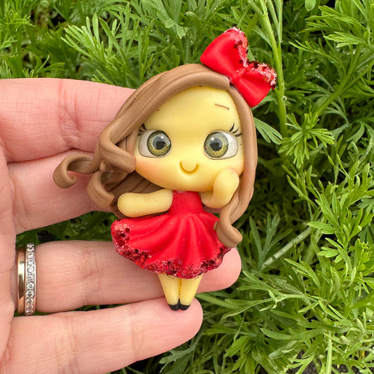 Custom Girl Clay Bow