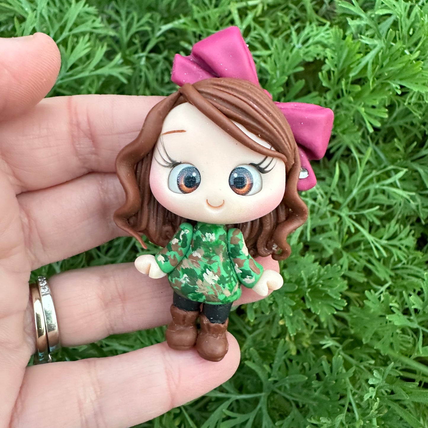 Custom Girl Clay Bow