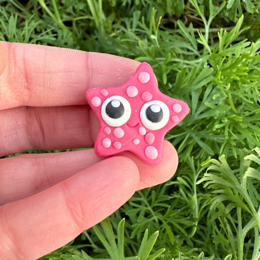 Custom Starfish Clay Bow
