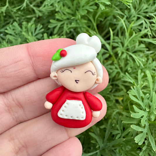 Custom Christmas Clay Bow