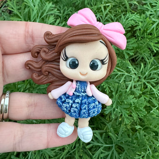 Custom Girl Clay Bow