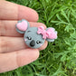 Custom Koala Clay Bow