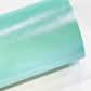 Cyan Mint Pearl Smooth Faux Leatherette