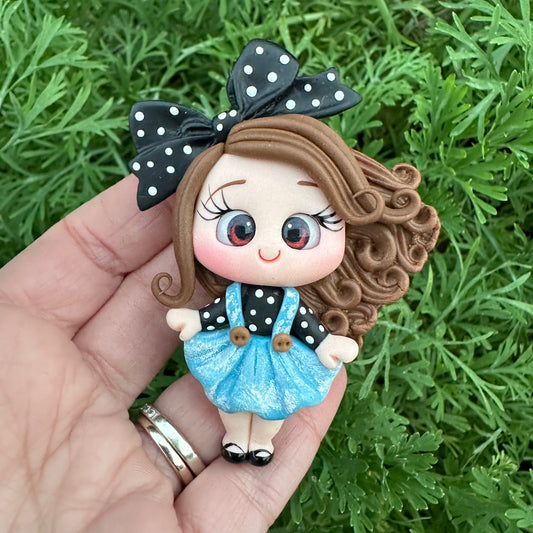 Custom Girl Clay Bow