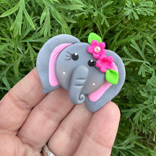 Custom Elephant Clay Bow