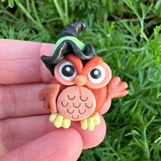 Custom Halloween Clay Bow