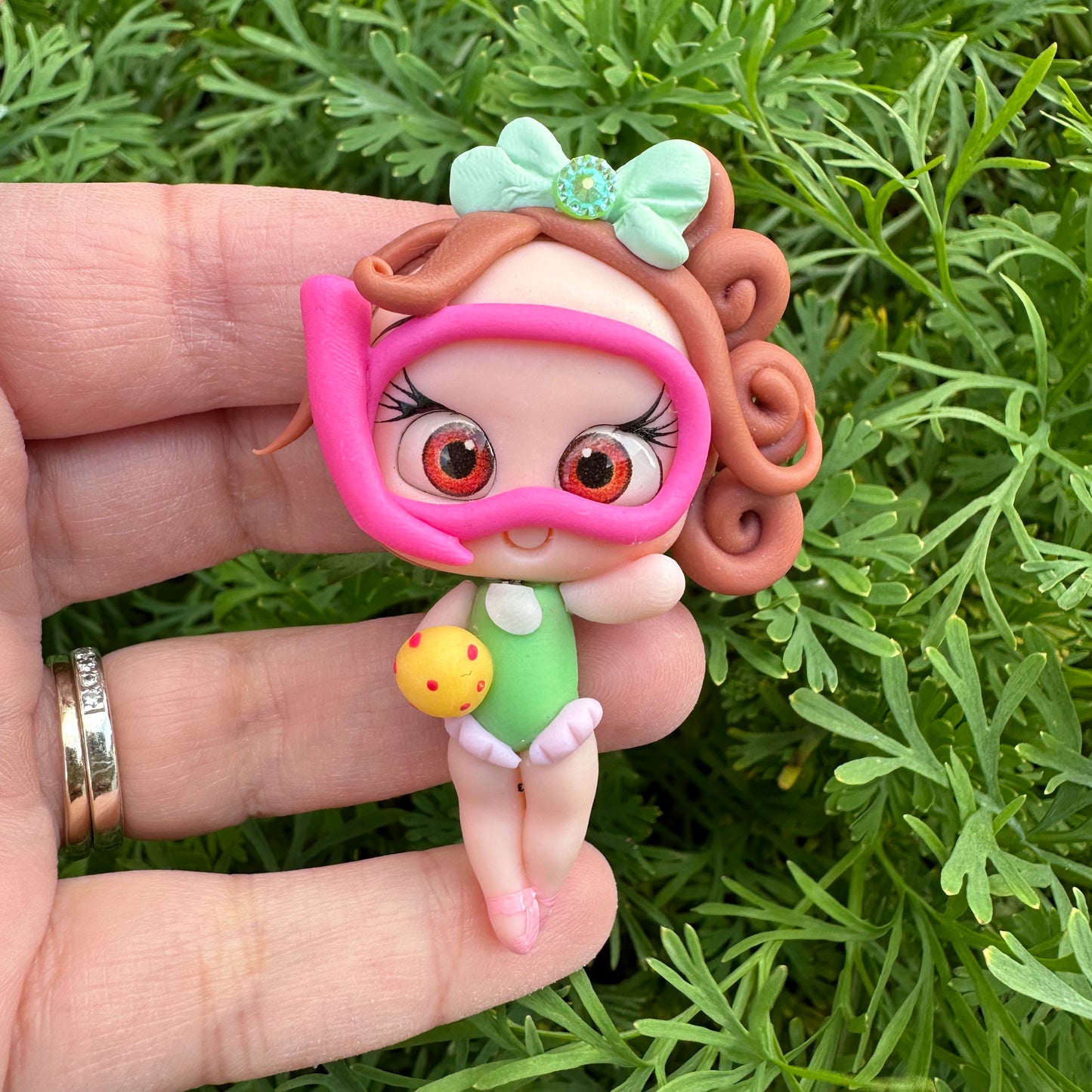 Custom Girl Clay Bow