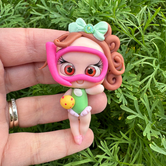 Custom Girl Clay Bow