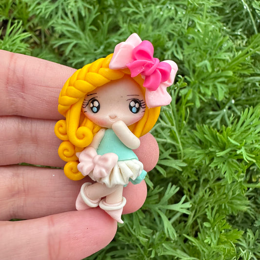 Custom Girl Clay Bow