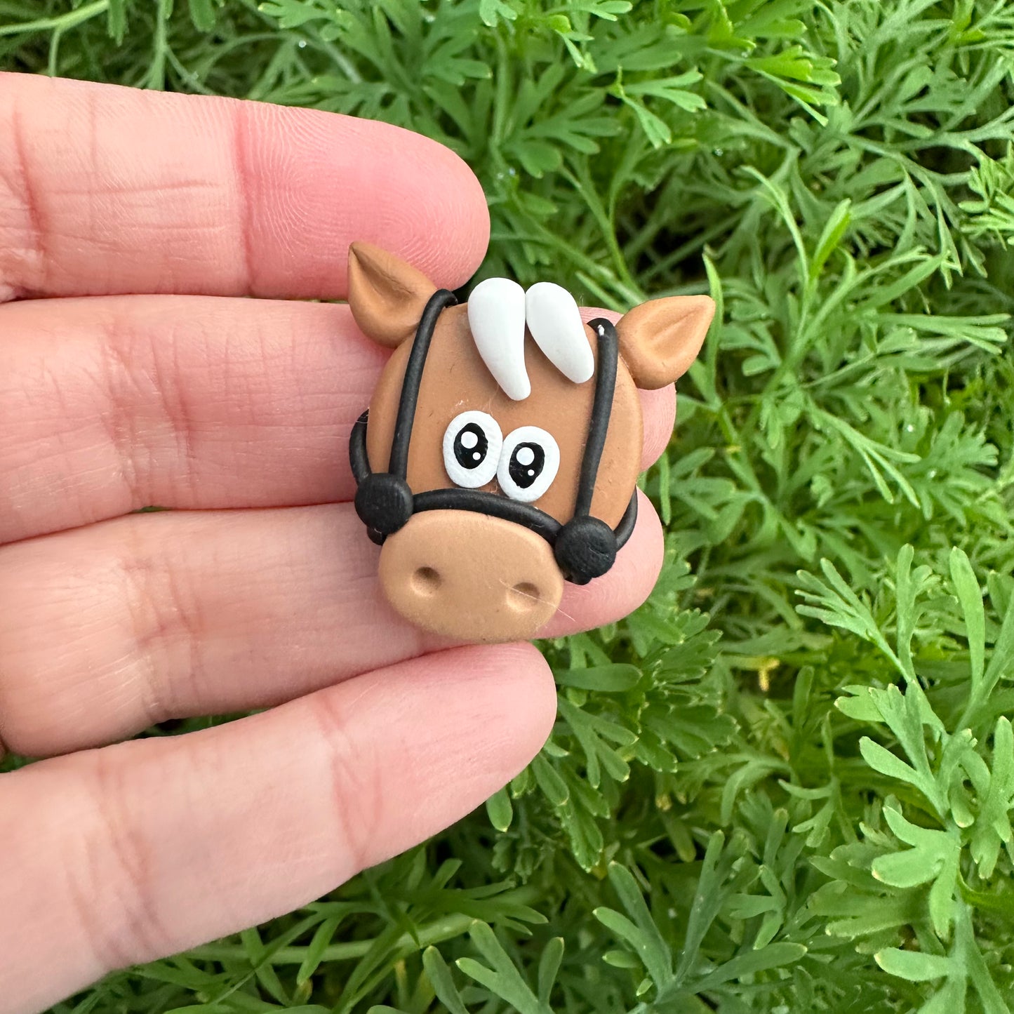 Custom Horse Clay Bow