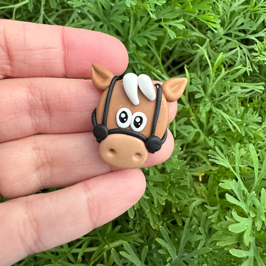 Custom Horse Clay Bow