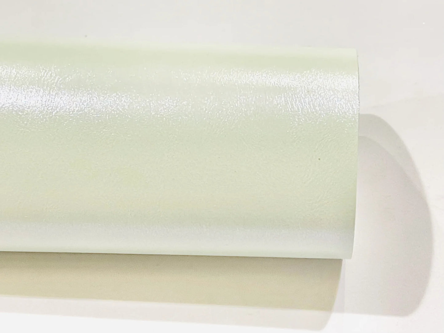Honeydew Pearl Smooth Faux Leatherette