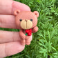Custom Teddy Clay Bow