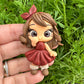 Custom Girl Clay Bow