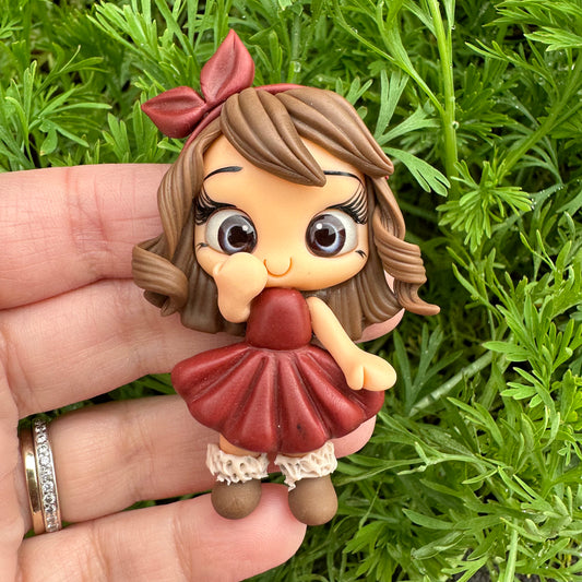 Custom Girl Clay Bow
