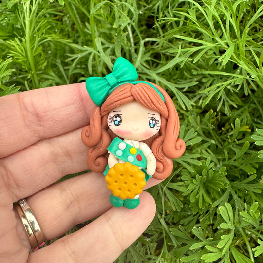 Custom Girl Clay Bow