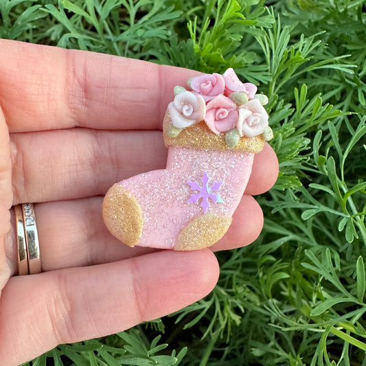 Custom Christmas Clay Bow
