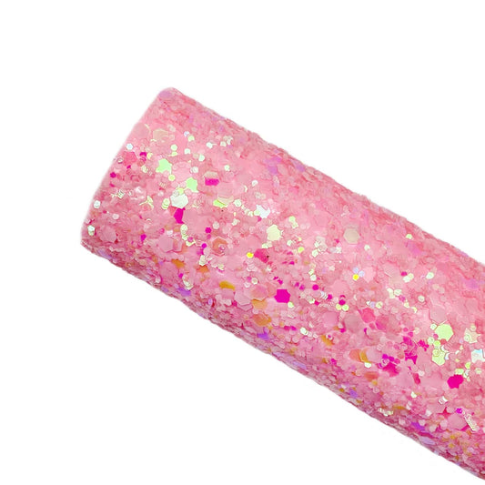 Pink Iridescent Sparkle Chunky Glitter