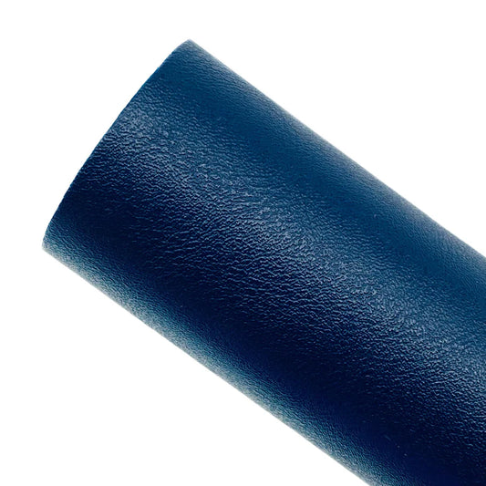 Smooth Navy Leather