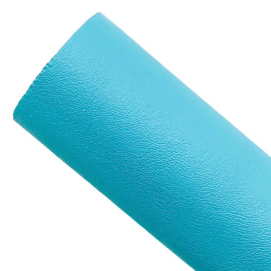 Smooth Pale Turquoise Leather