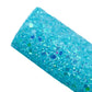 Aqua Iridescent Sparkle Chunky Glitter