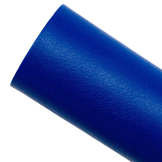 Smooth Royal Blue Leather