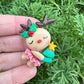Custom Christmas Clay Bow
