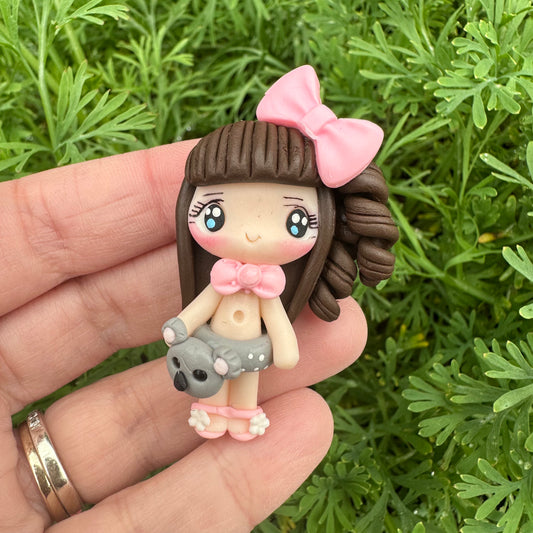 Custom Girl Clay Bow