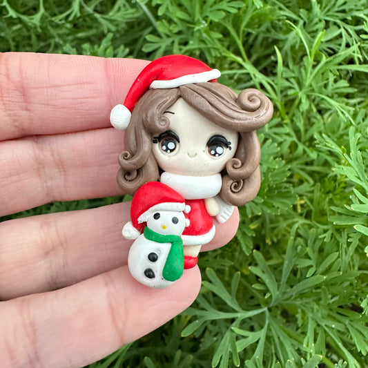 Custom Christmas Clay Bow