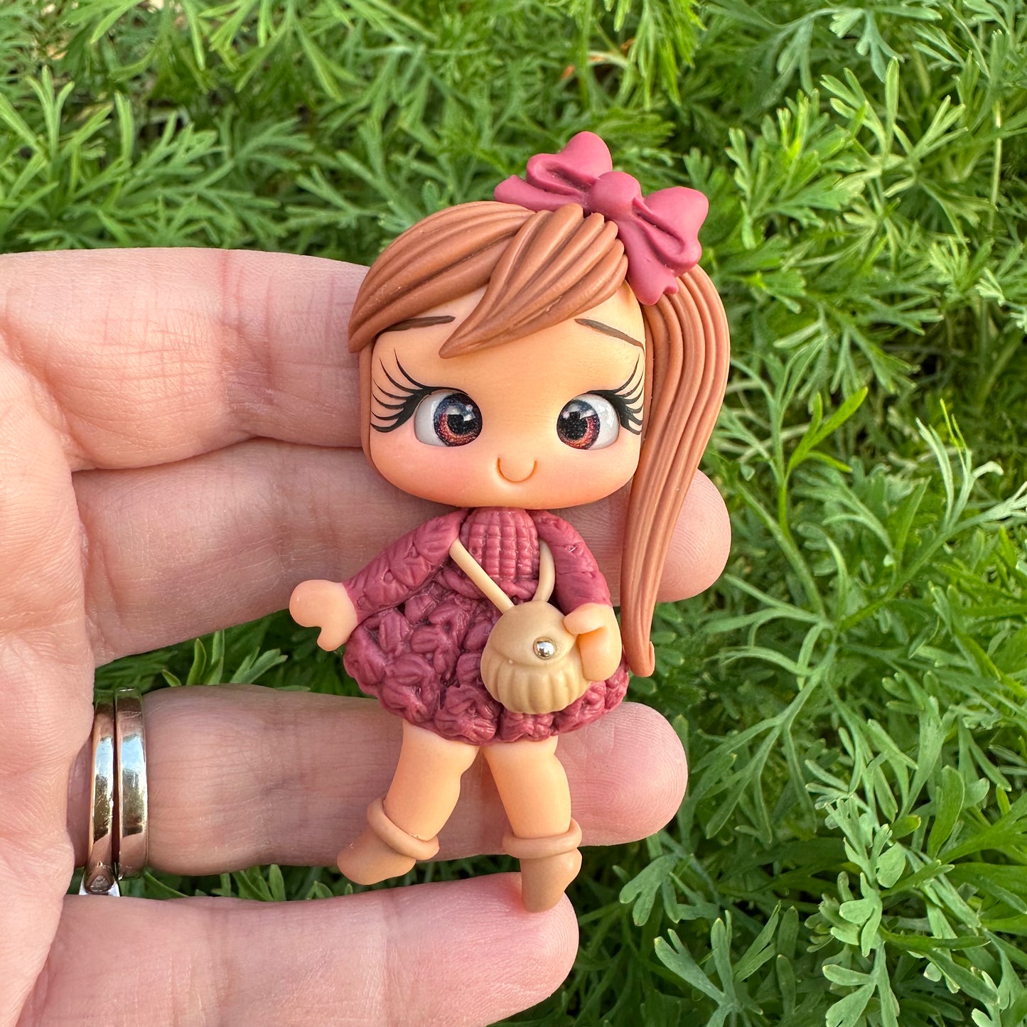 Custom Girl Clay Bow