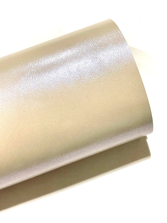 Grecian Pearl Smooth Faux Leatherette